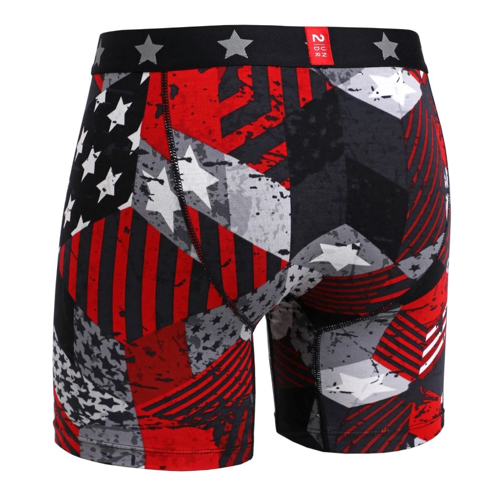 '2UNDR' Men's Swing Shift 6 Boxer Brief - Freedom 2