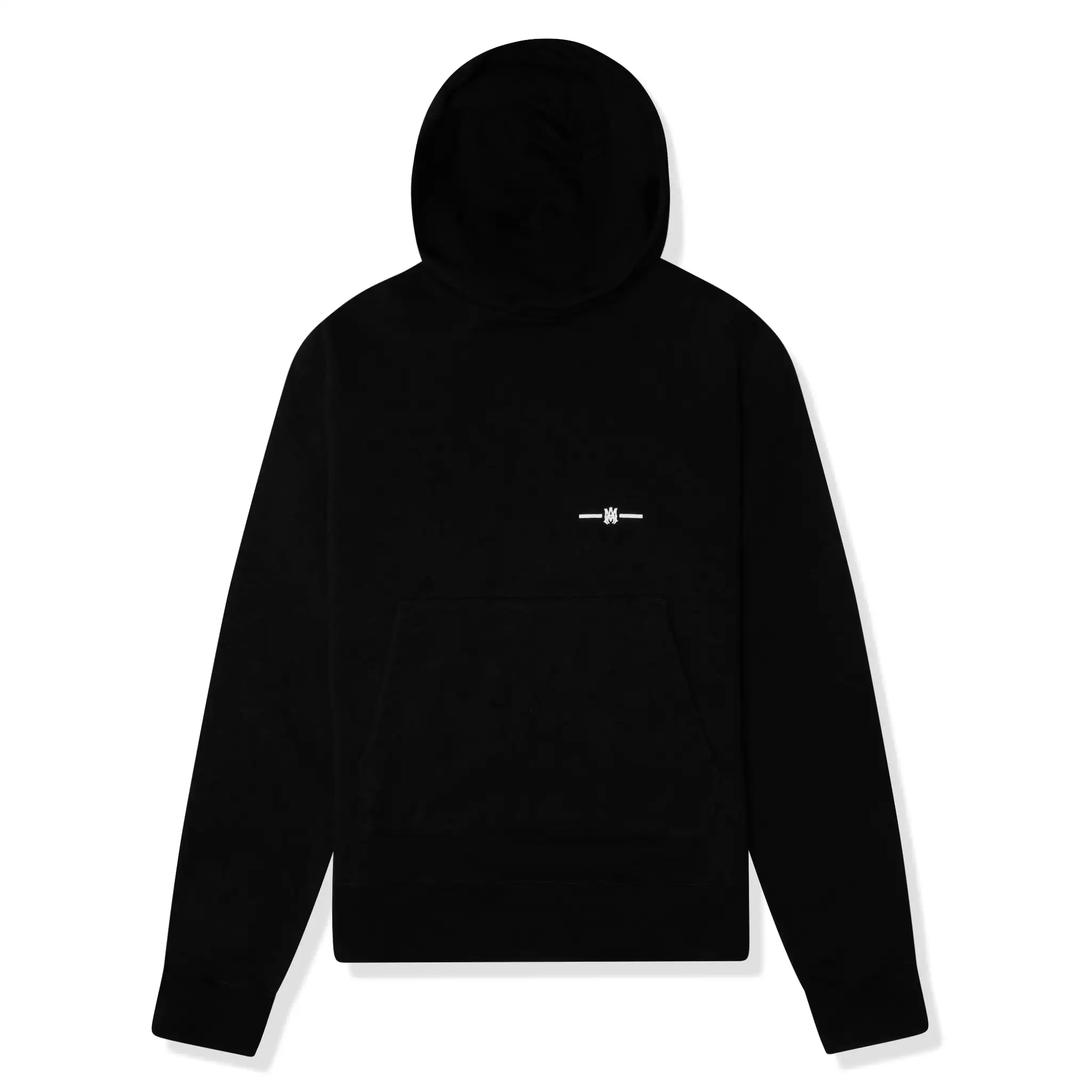 Amiri MA Bar Small Logo Hoodie Black