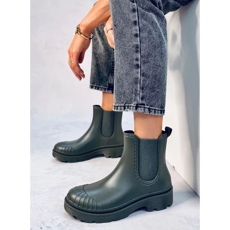 Andel Green Chelsea Boots