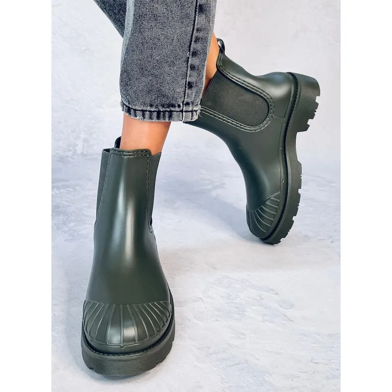 Andel Green Chelsea Boots