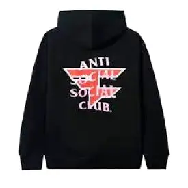 Anti Social Social Club Faze Clan Hoodie Black