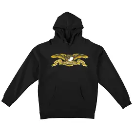 Antihero Misregistered Eagle Hoodie Black