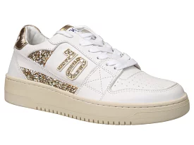 Back 70: BREAK in GLITTER PLATINE Sneakers