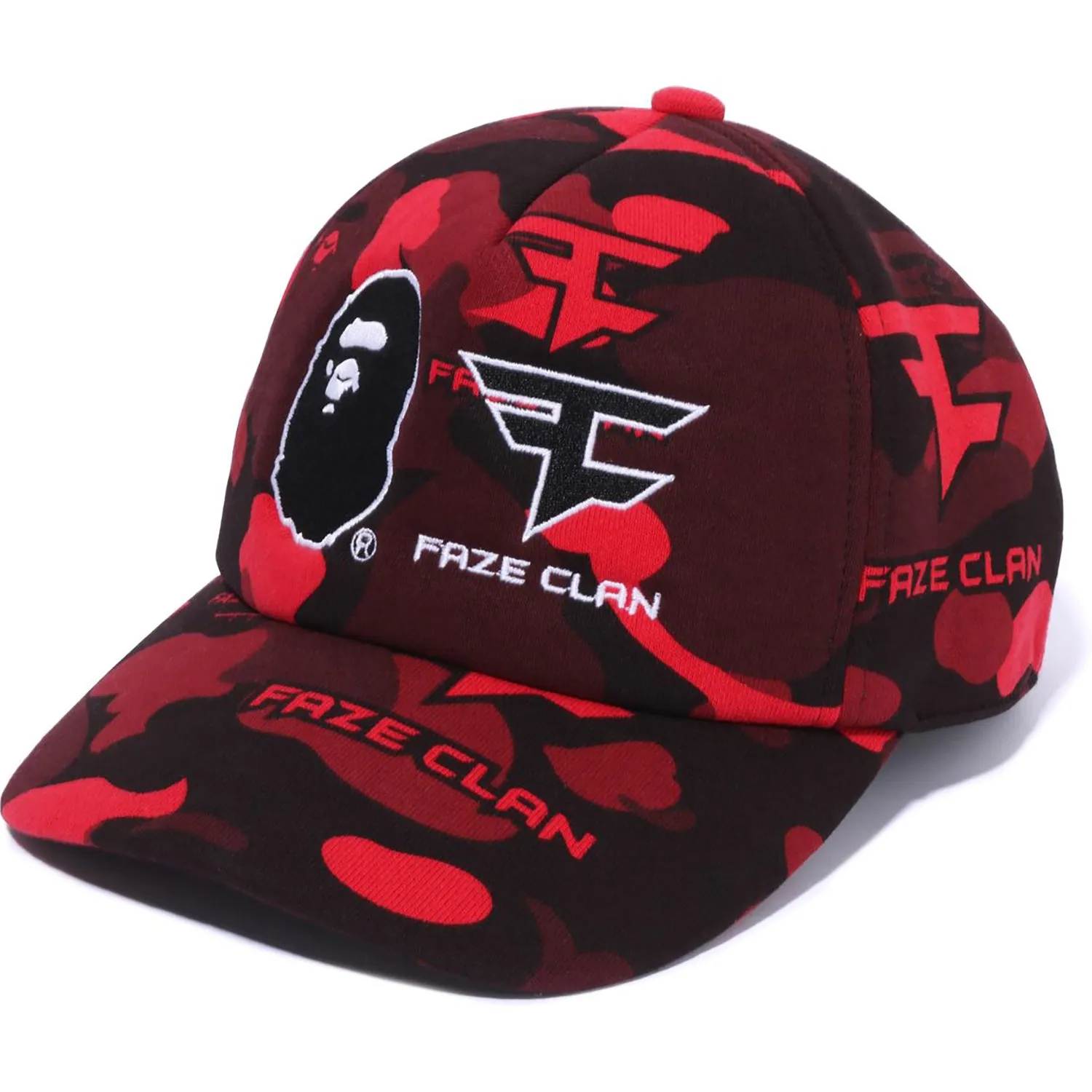 BAPE X FAZE CLAN SNAP BACK CAP MENS