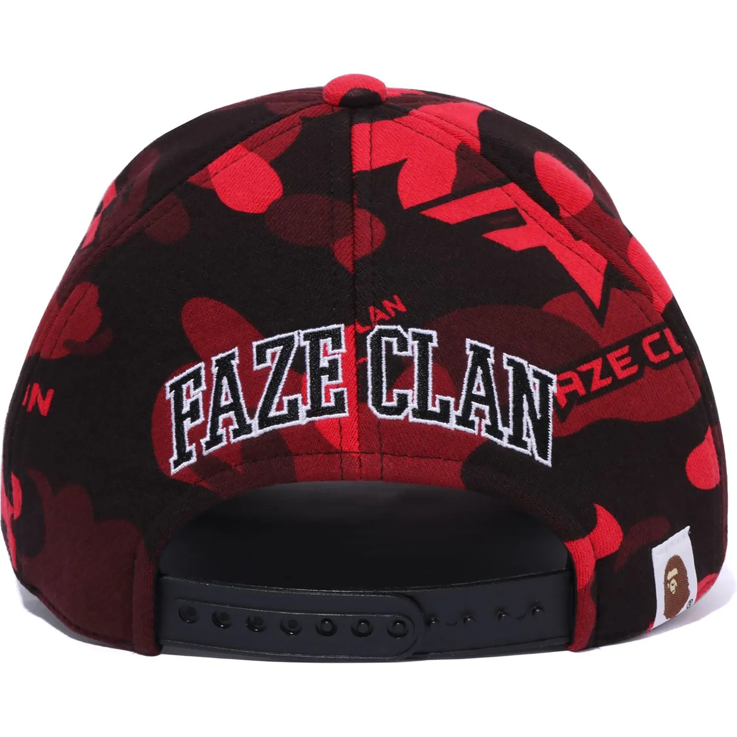 BAPE X FAZE CLAN SNAP BACK CAP MENS