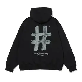 Been Trill Reflective Tape Logo Hoodie Black