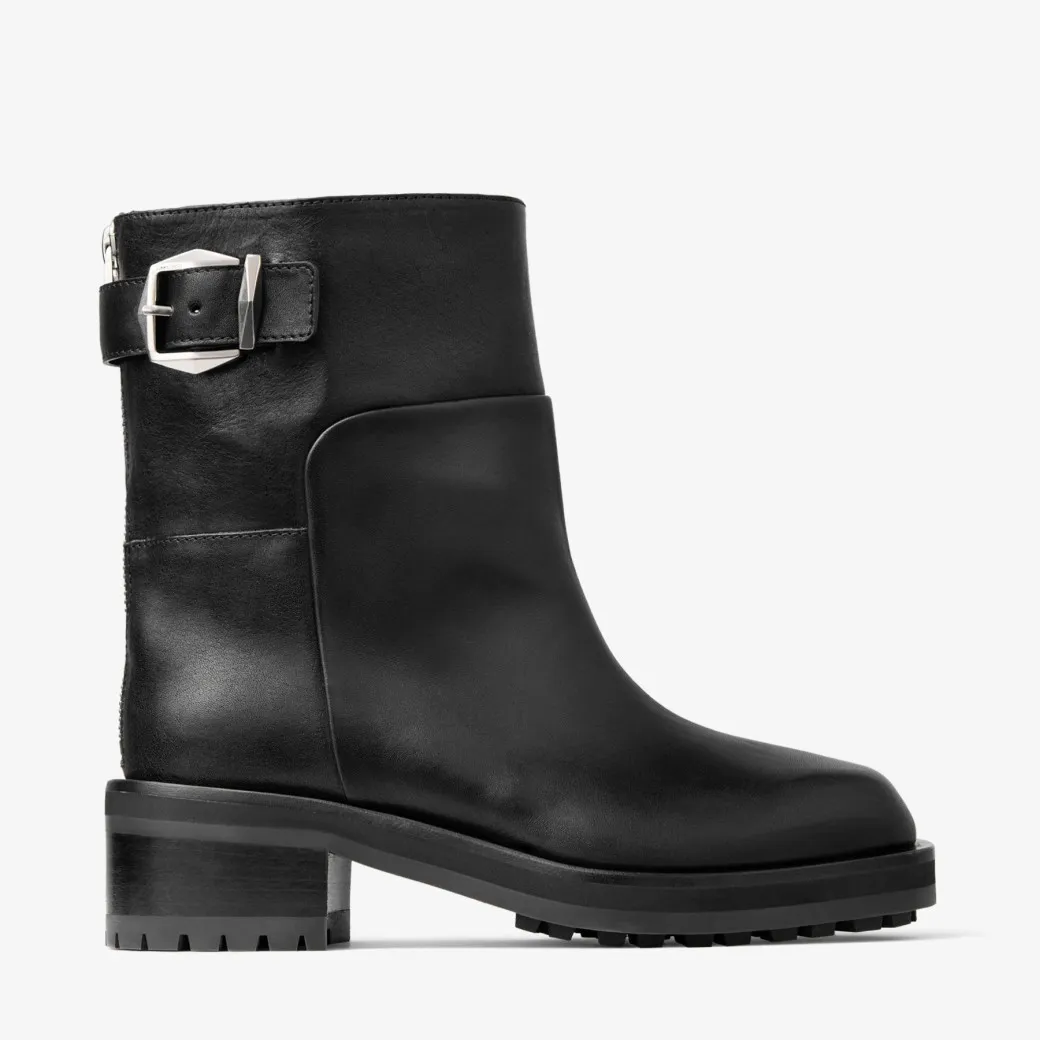 Brooklyn Ankle Boot 50 Black Leather Ankle Boots