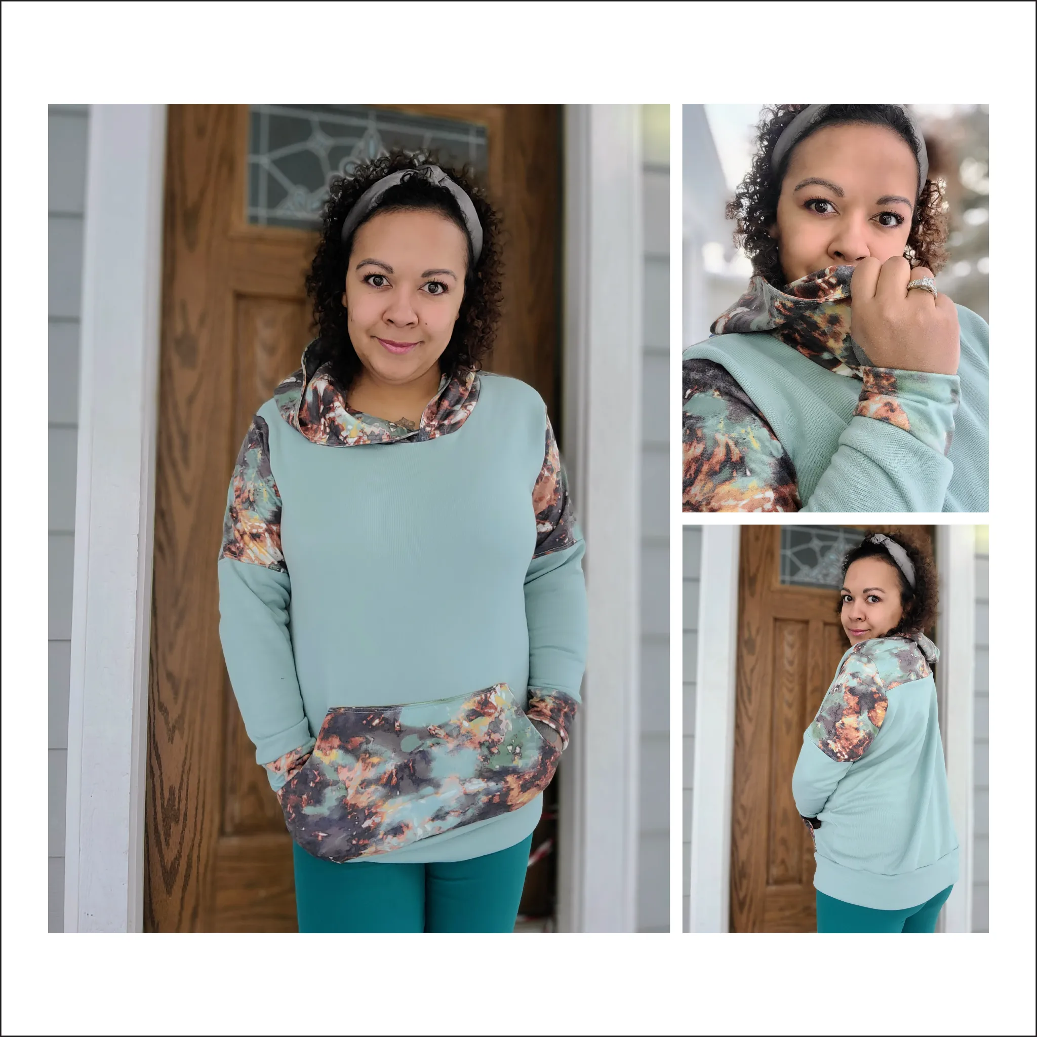 BUNDLE Hoodsport Hoodie | Baby to Adult Sizes | Beginner Level Sewing Pattern