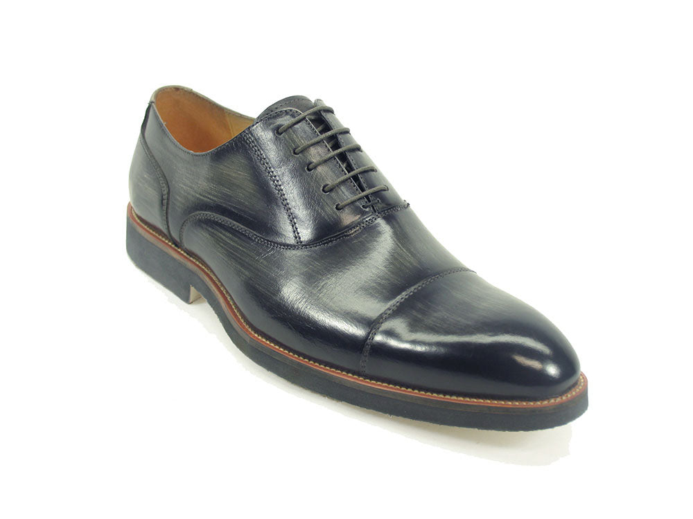 Burnished Calf Cap Toe Oxford