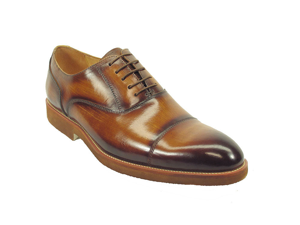 Burnished Calf Cap Toe Oxford