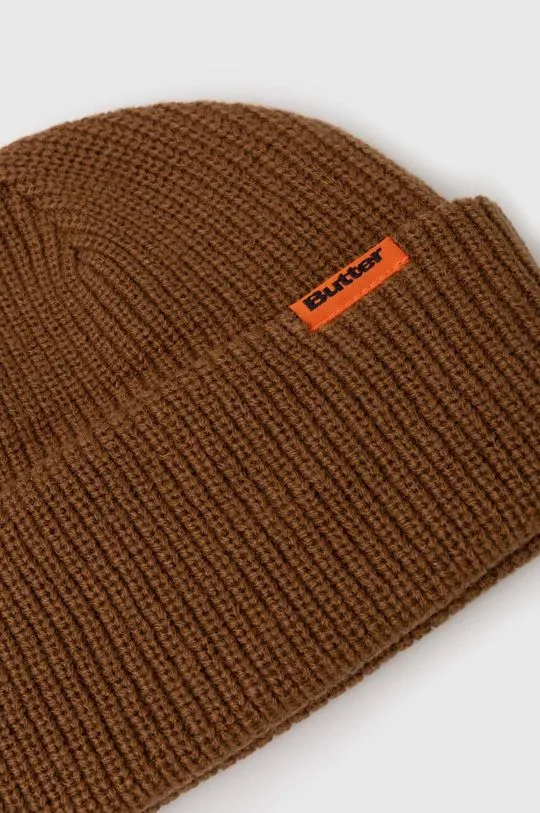 Butter Goods beanie Tall Wharfie Beanie brown color BGQ3235803