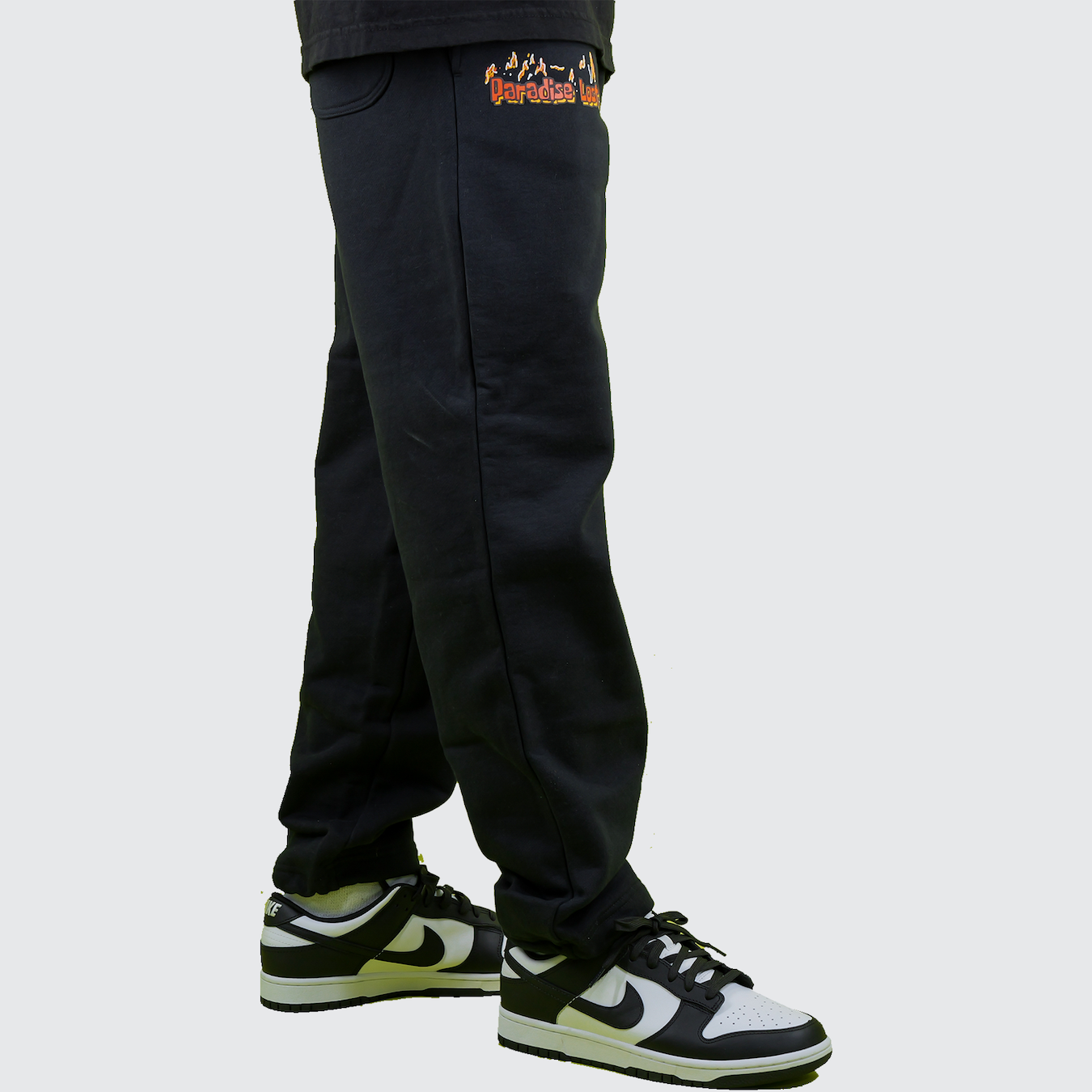 CACTUS SWEAT PANTS BLACK