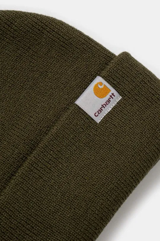 Carhartt WIP beanie Stratus Hat Low green color I025741.666XX