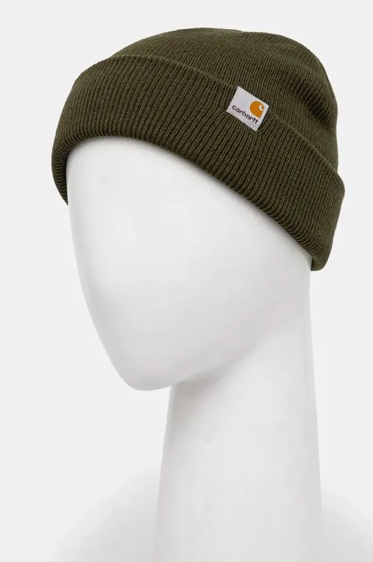 Carhartt WIP beanie Stratus Hat Low green color I025741.666XX