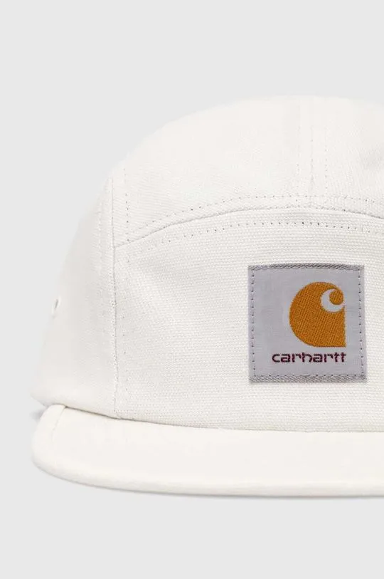 Carhartt WIP cotton baseball cap Backley Cap beige color I016607.D6XX