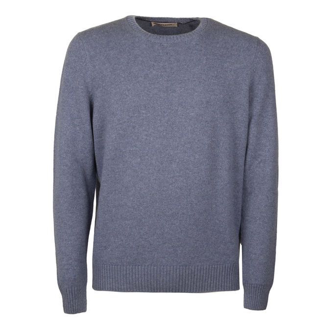 CASHMERE KNIT Man Light Blue