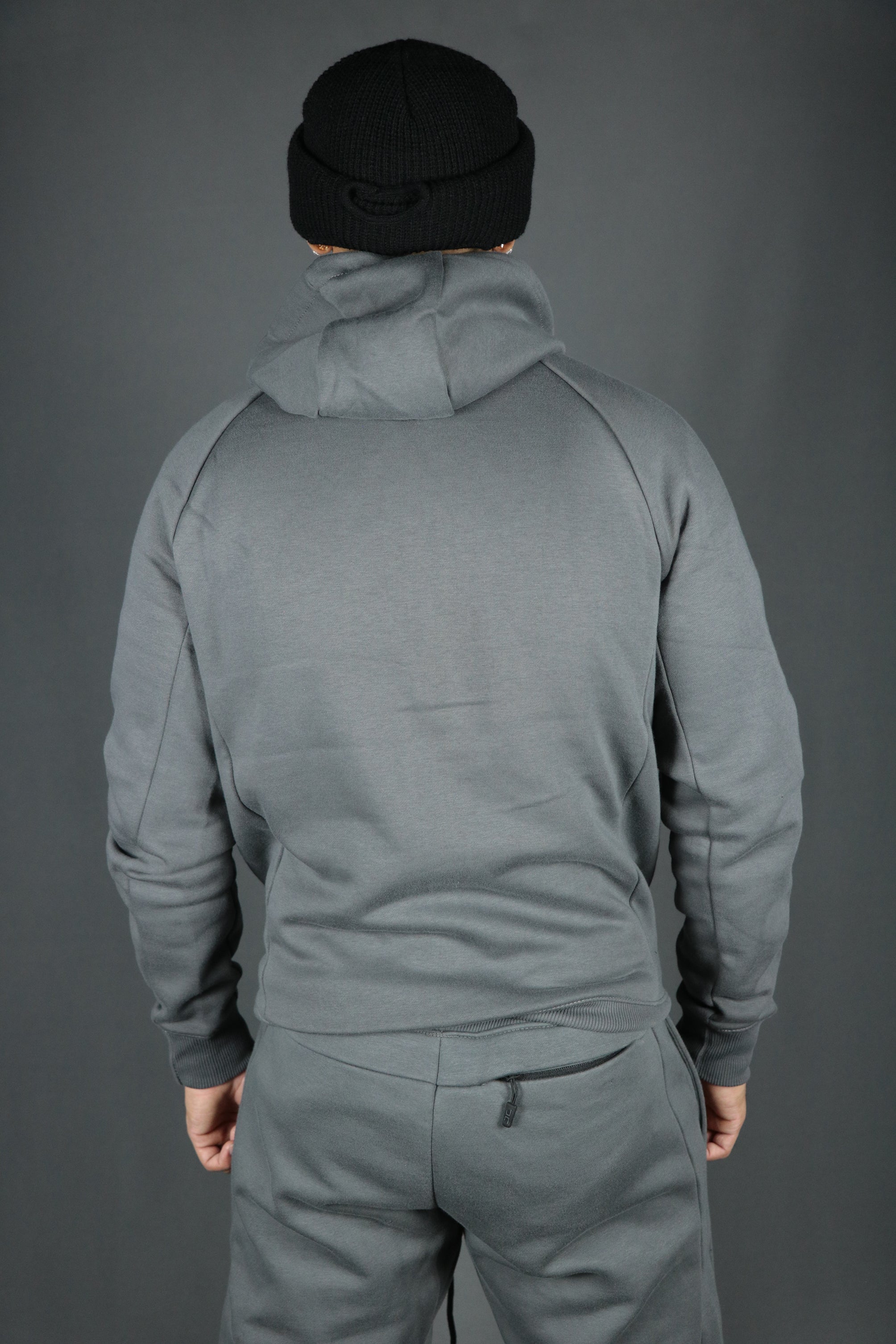 Charcoal Tech Fleece Hoodie | Charcoal Basic Fleece Hoodie | Charcoal Jordan Craig Zipup Hoodie