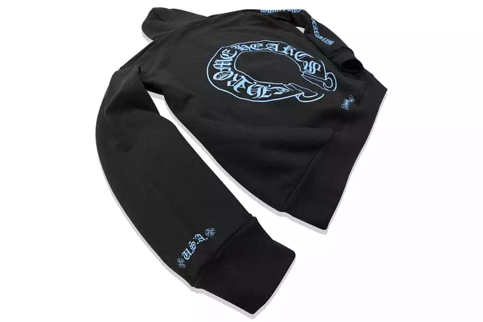 CHROME HEARTS ONLINE EXCLUSIVE HOODIE BLACK/BLUE