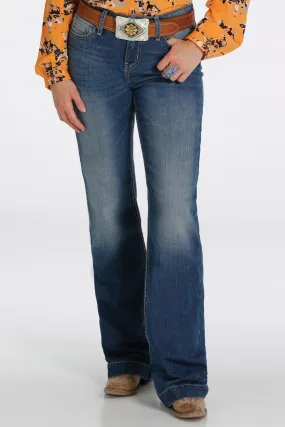 Cinch Womens Haley Medium Stone Jeans