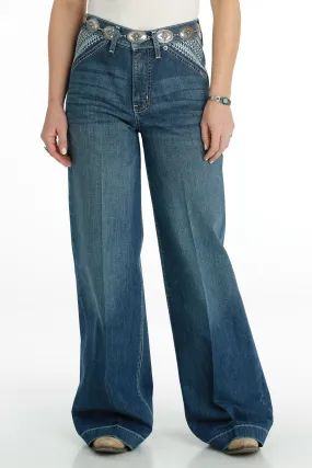 Cinch Womens Skylar Wide Leg Jeans