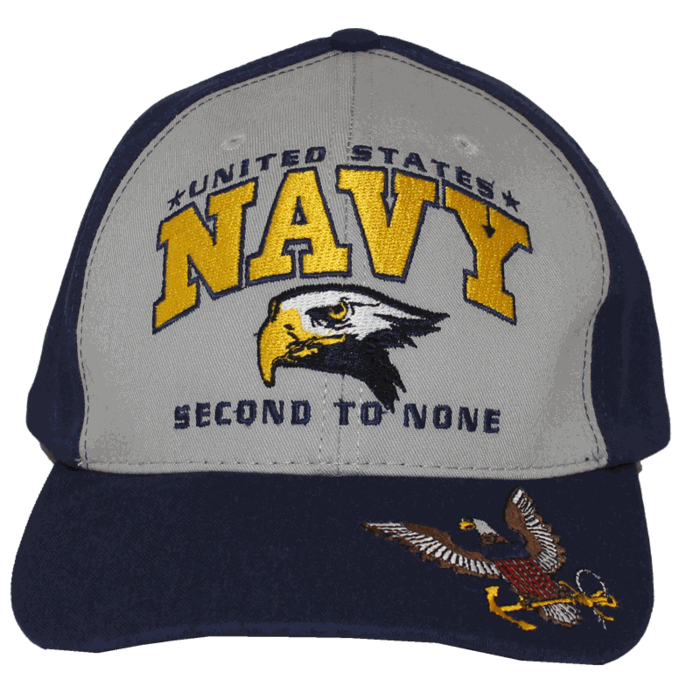 Clearance: United States Navy Second To None Cap Made in USA