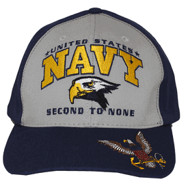 Clearance: United States Navy Second To None Cap Made in USA