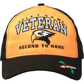 Clearance: Vietnam Veteran Second to None Cap Made in USA