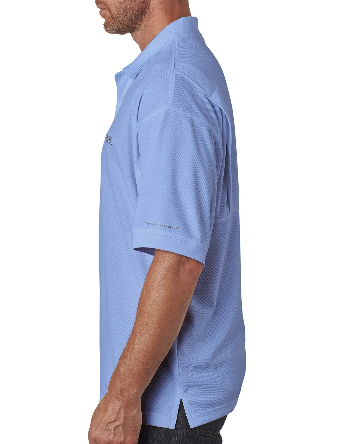 Columbia Perfect Cast Polo 6016 Whitecap Blue