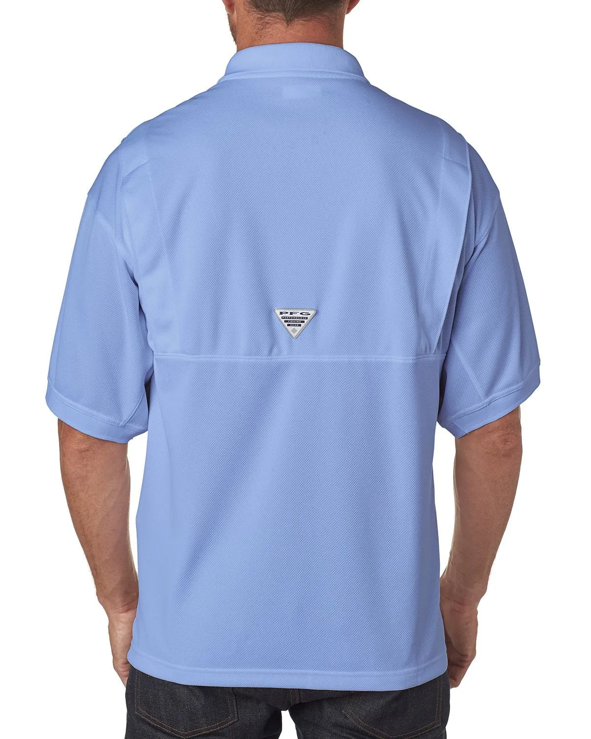 Columbia Perfect Cast Polo 6016 Whitecap Blue