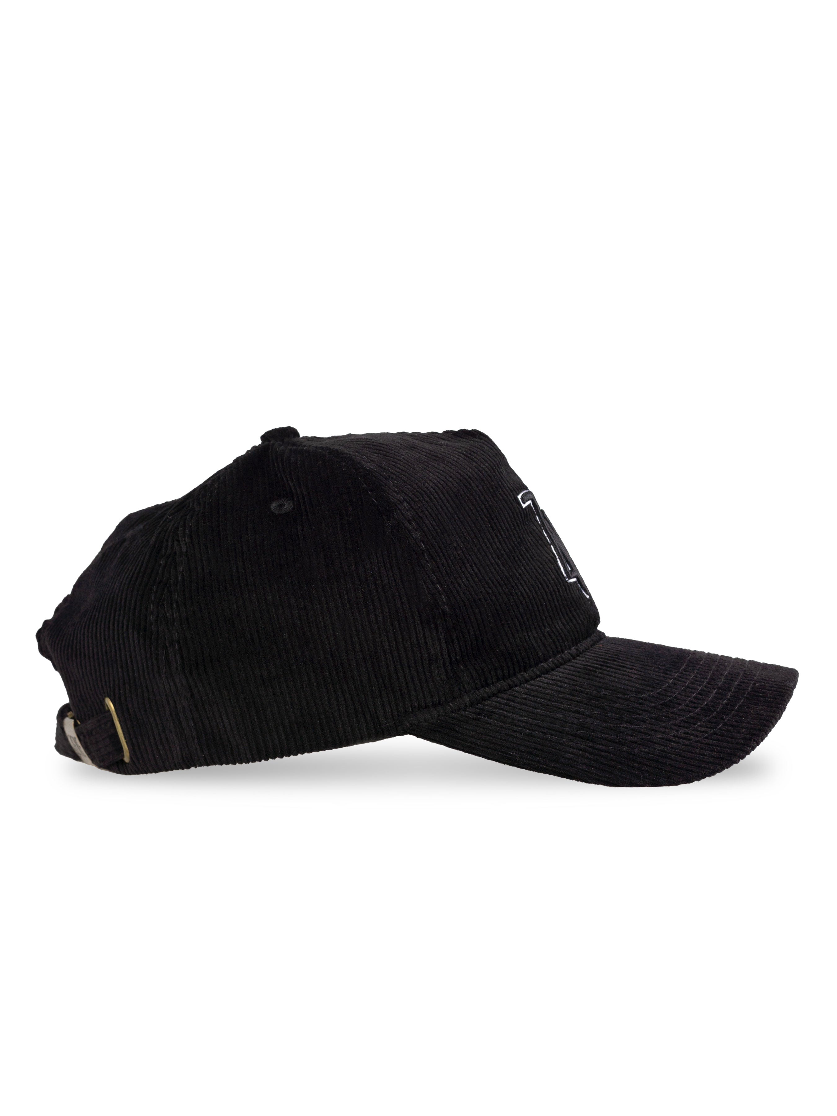 Corduroy Cap - Black