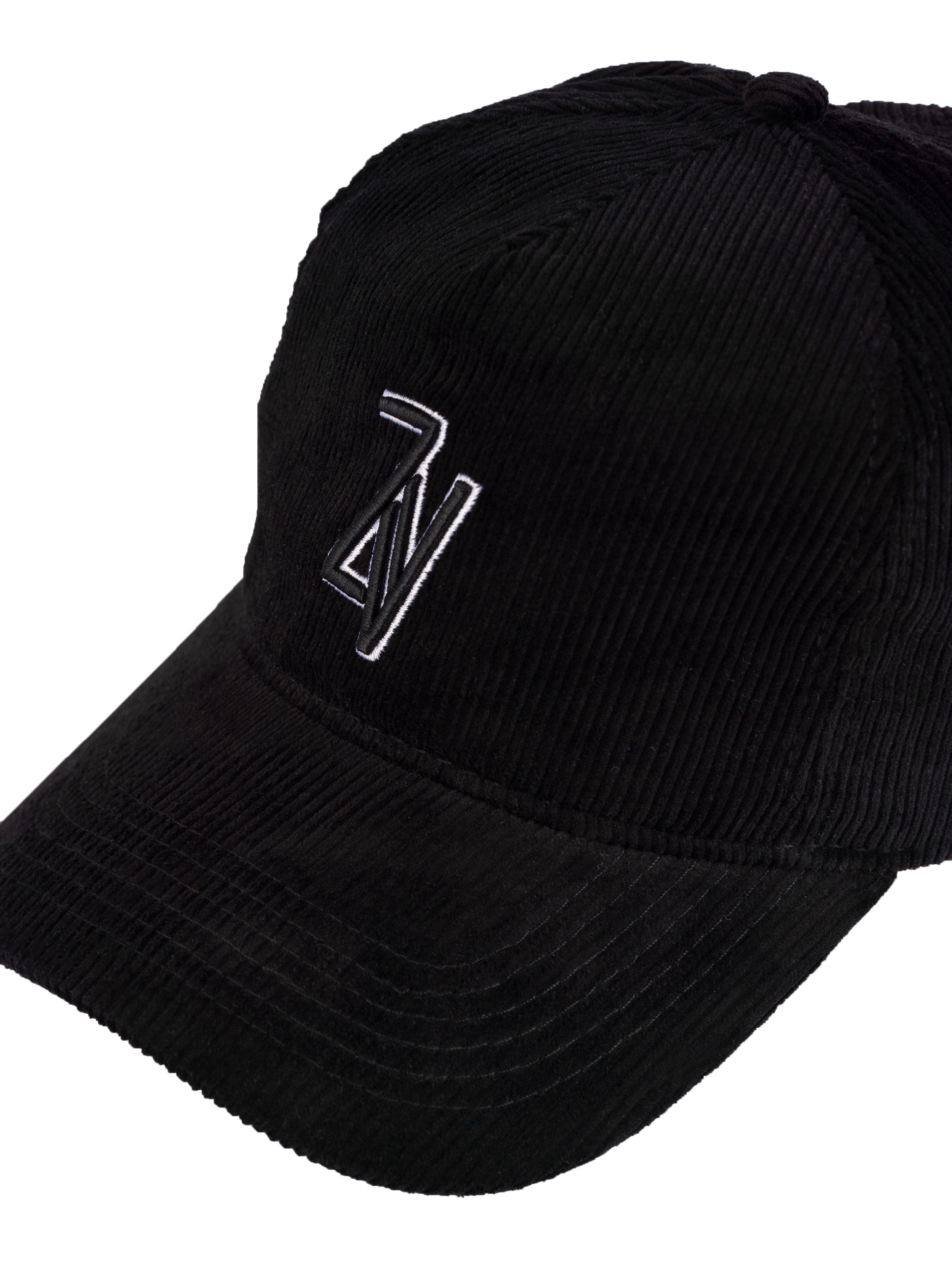 Corduroy Cap - Black