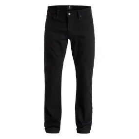 DC Worker Straight Fit Men's Pants - Jet Black KVDW