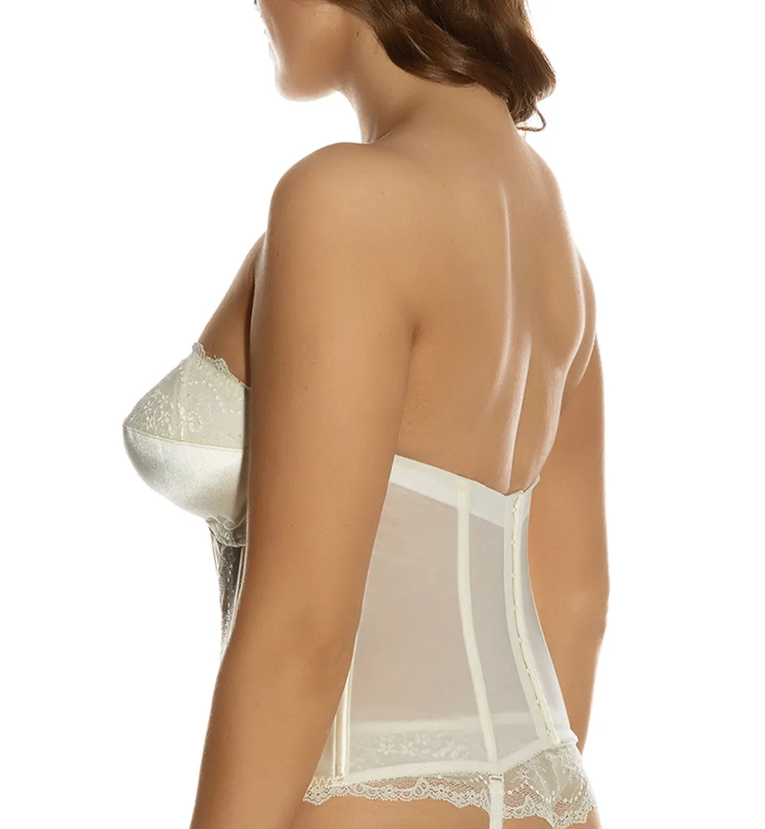 Elomi Maria Underwire Basque (8502) - Cream