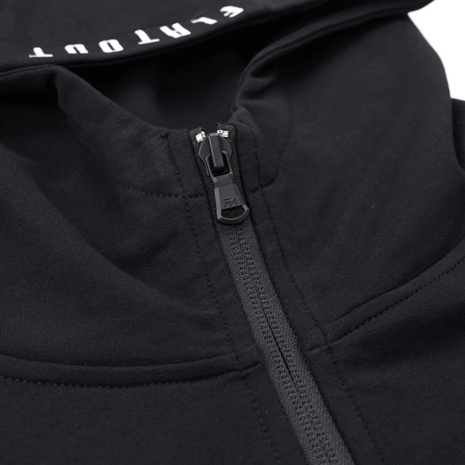 Evolution Zipup Hoodie Black