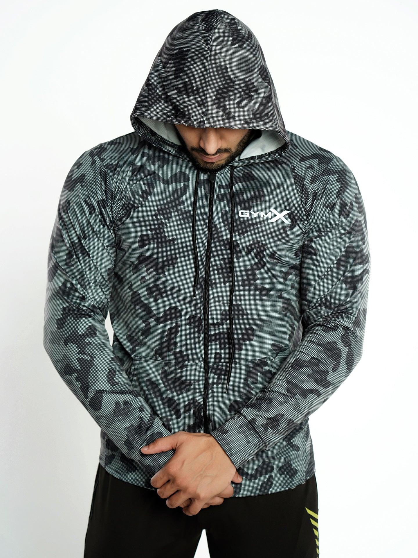 Freeze Grey Camo Hoodie