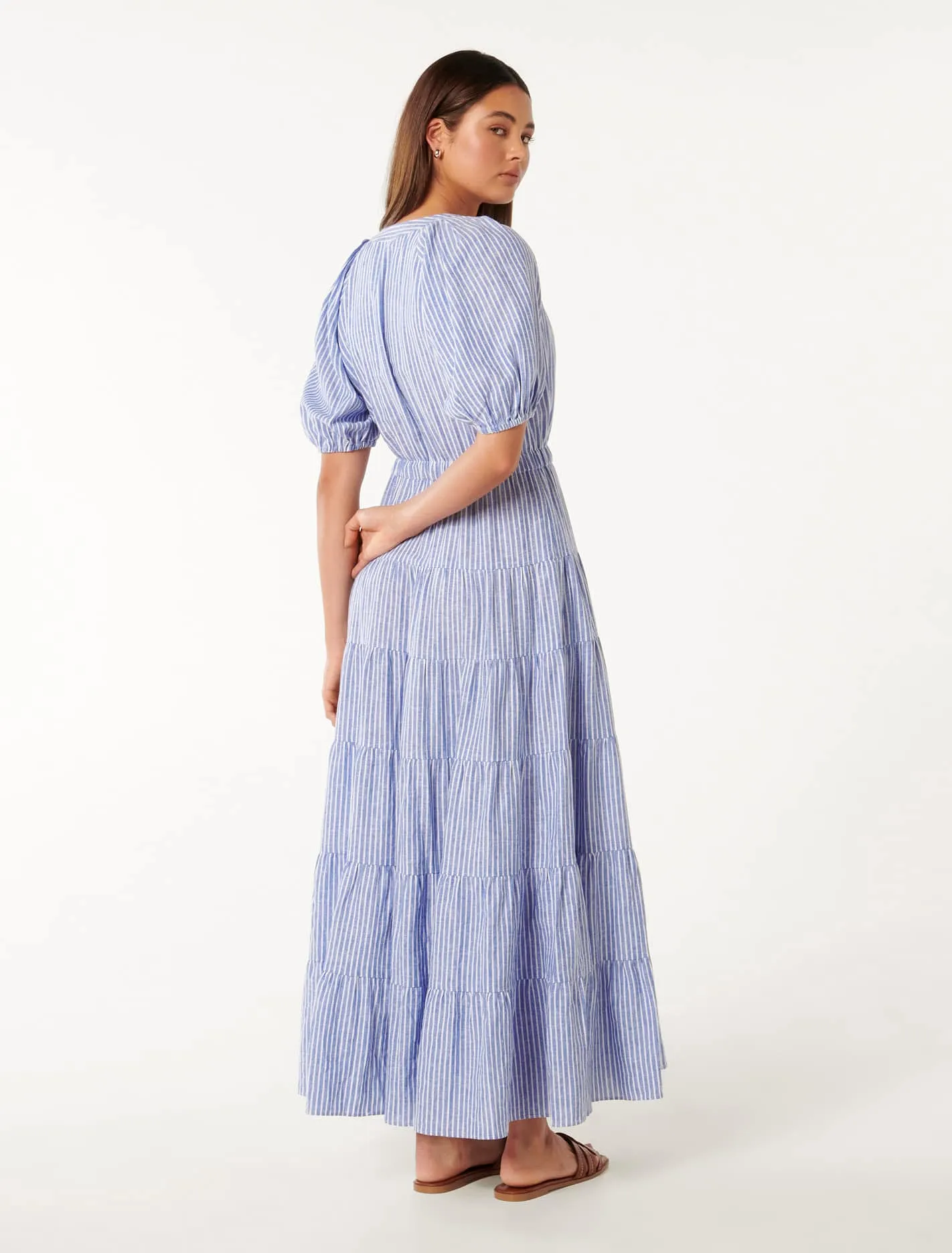 Gabbie Tiered Midi Dress