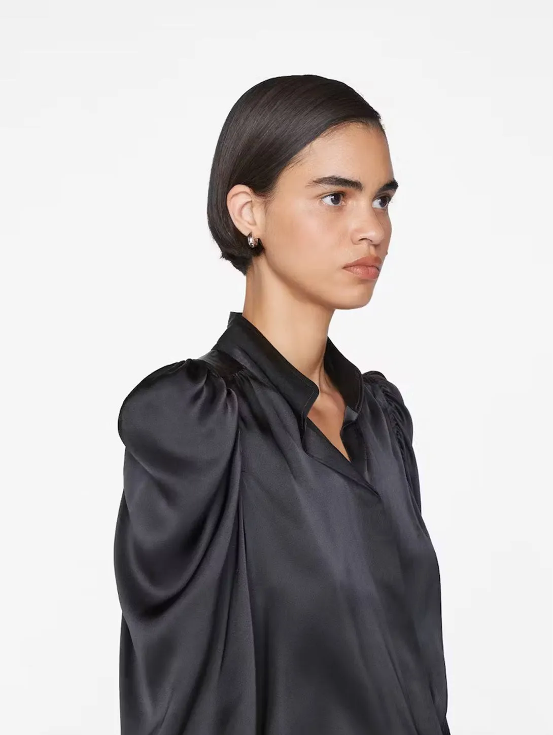 Gillian Long Sleeve Shirt - Noir