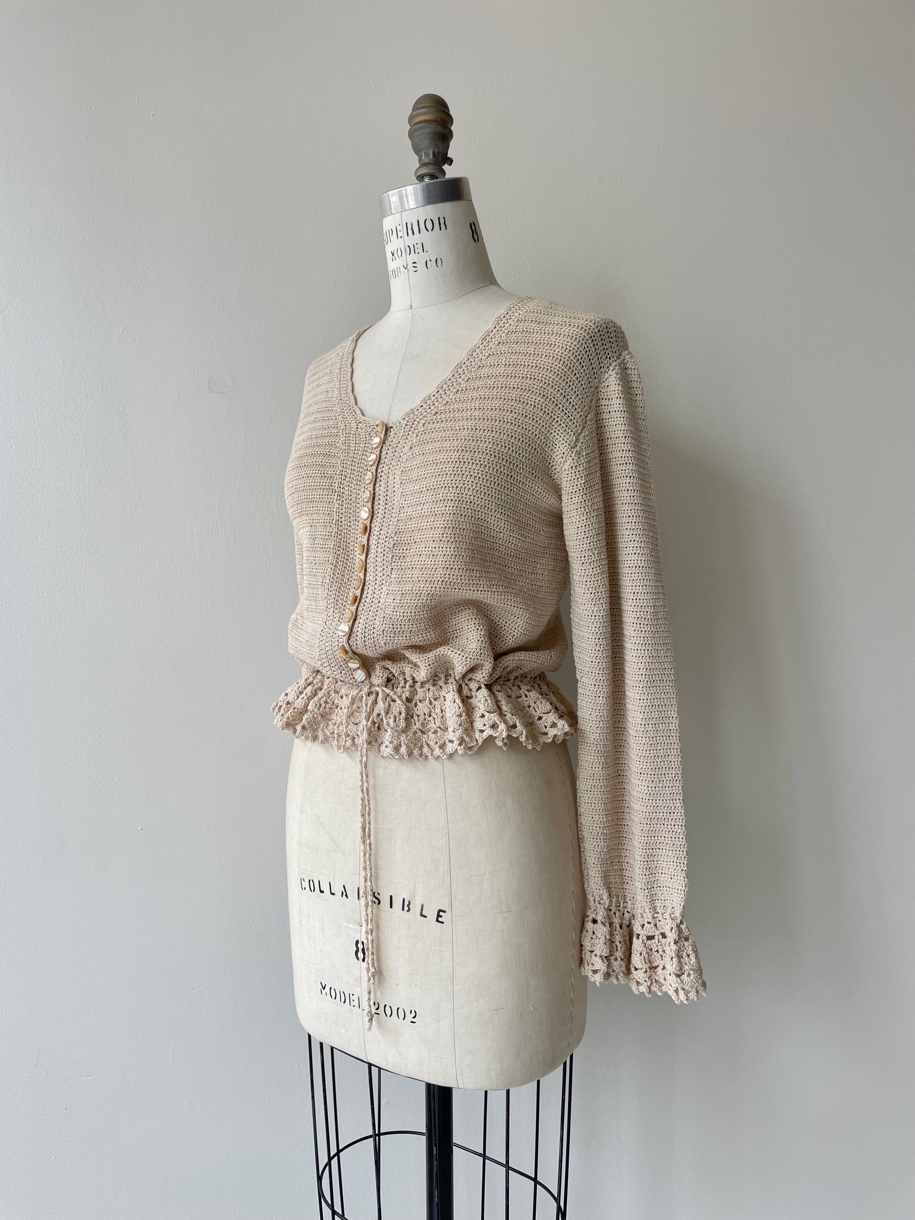 Handcrochet Sweater | 1930s