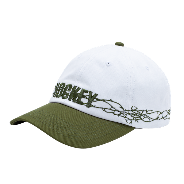 Hockey Thorns Hat - White/Dark Green