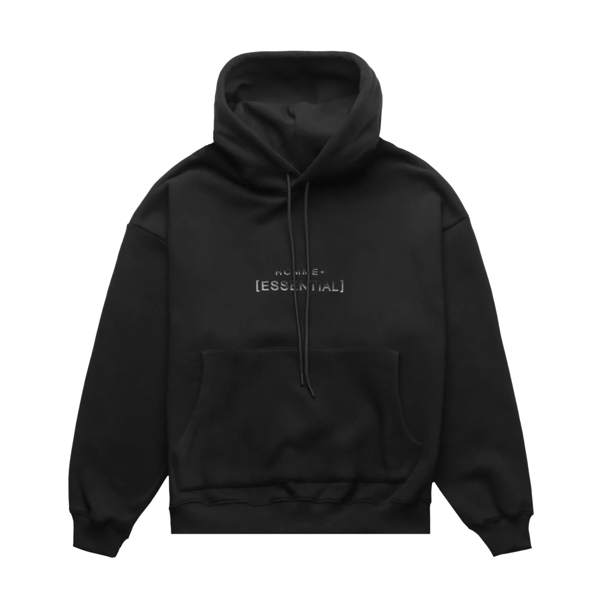 HOMME+ Essential Hoodie Black