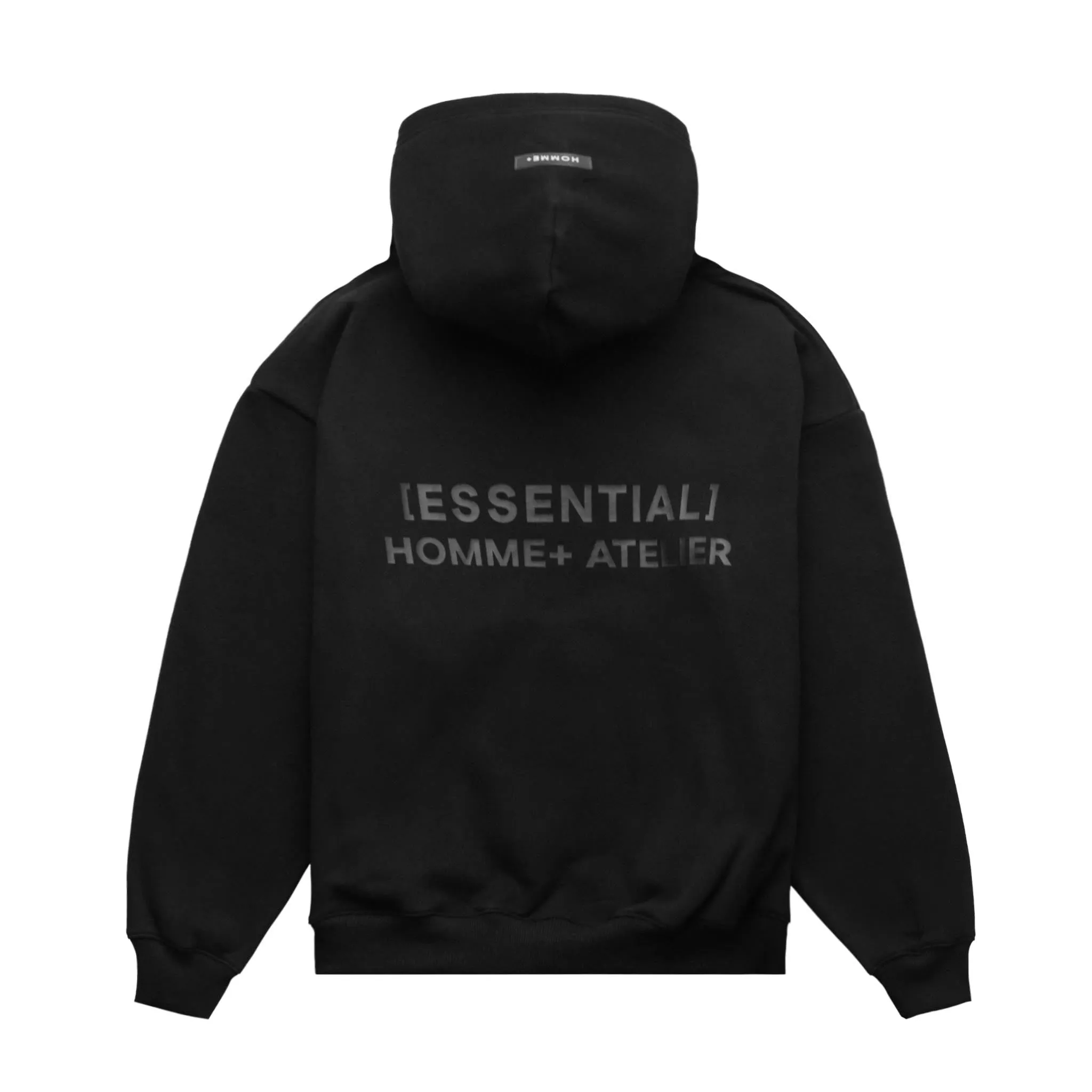 HOMME+ Essential Hoodie Black