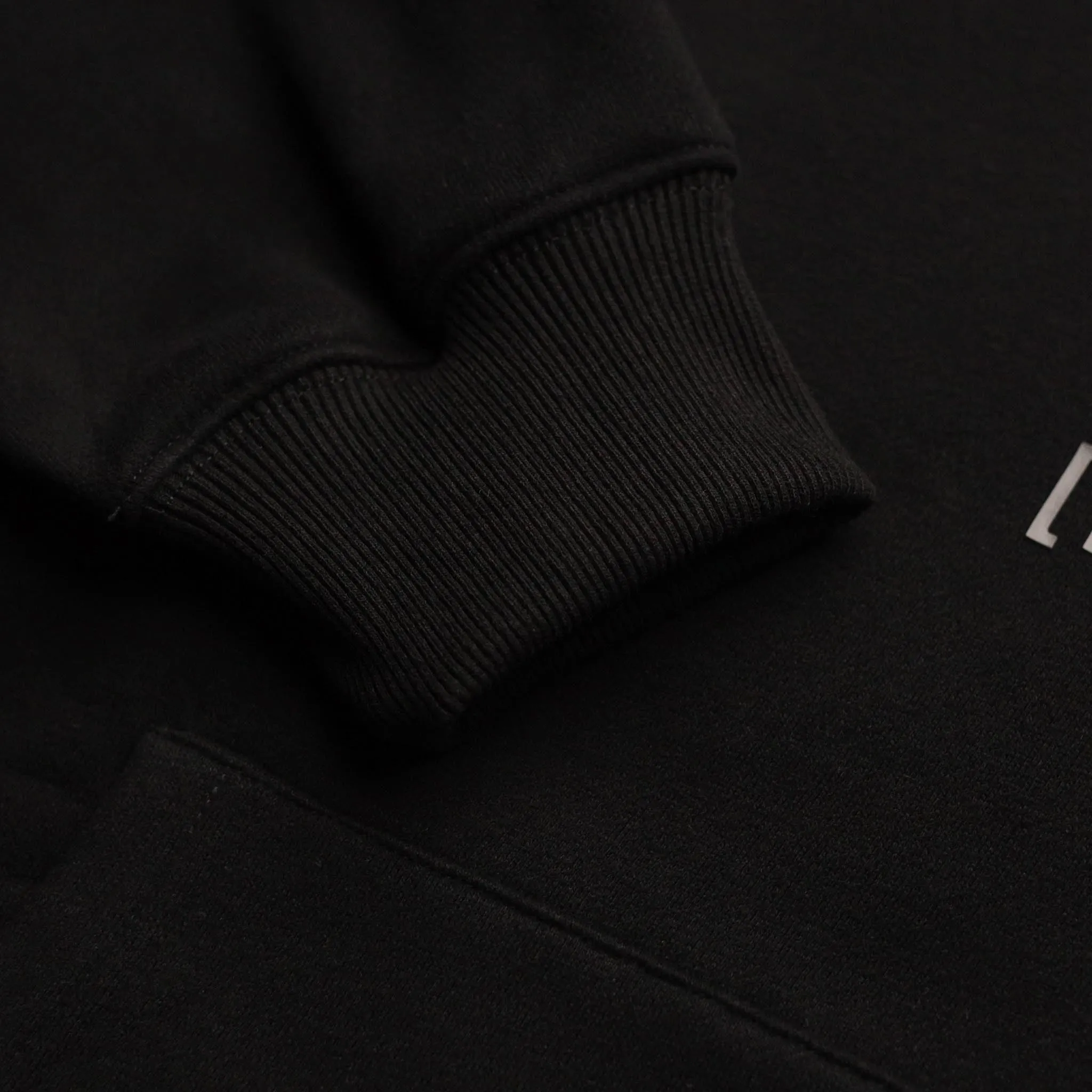 HOMME+ Essential Hoodie Black