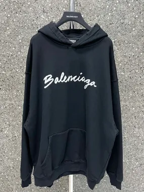 Hoodie Black & Signature Logo