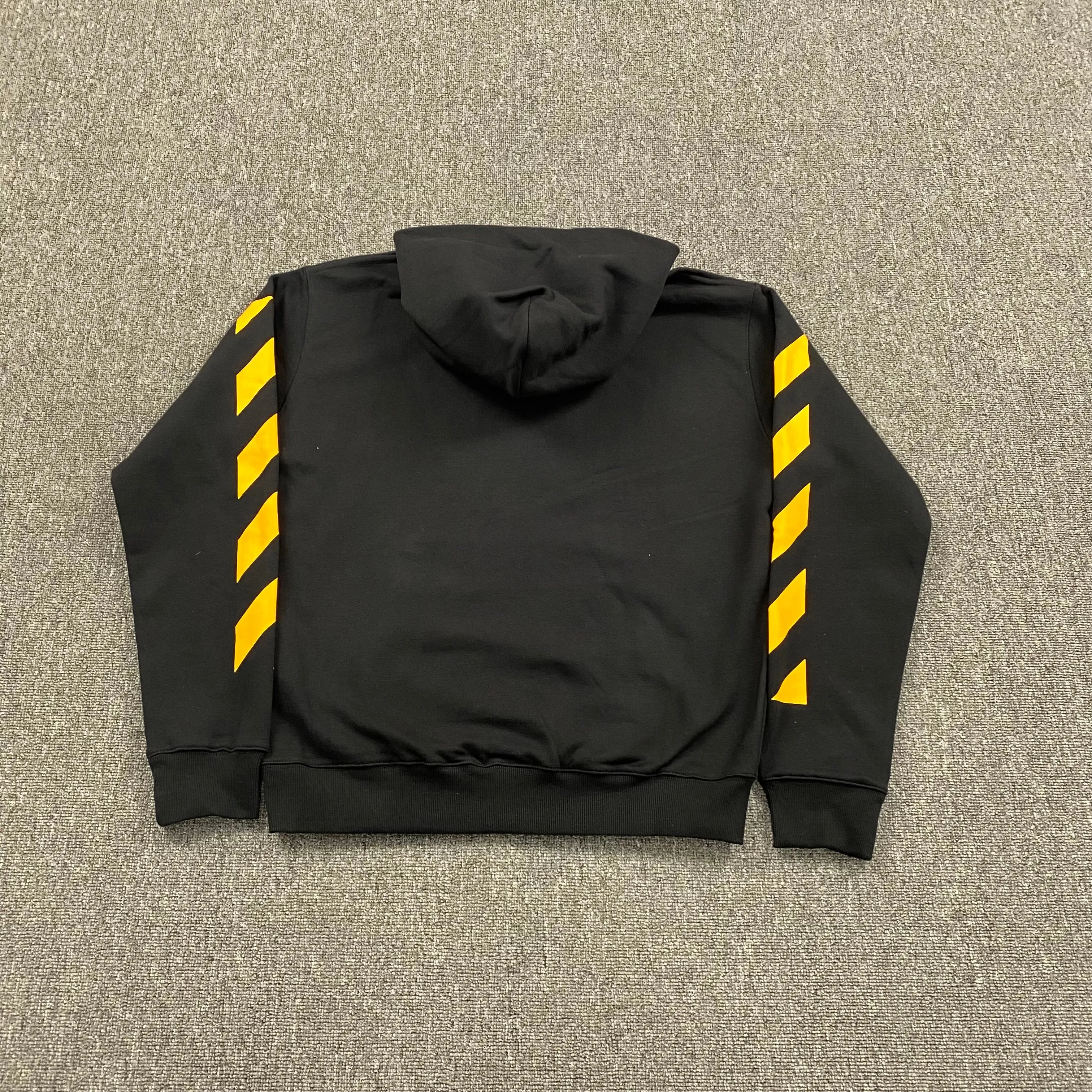 Hoodie Black & Yellow