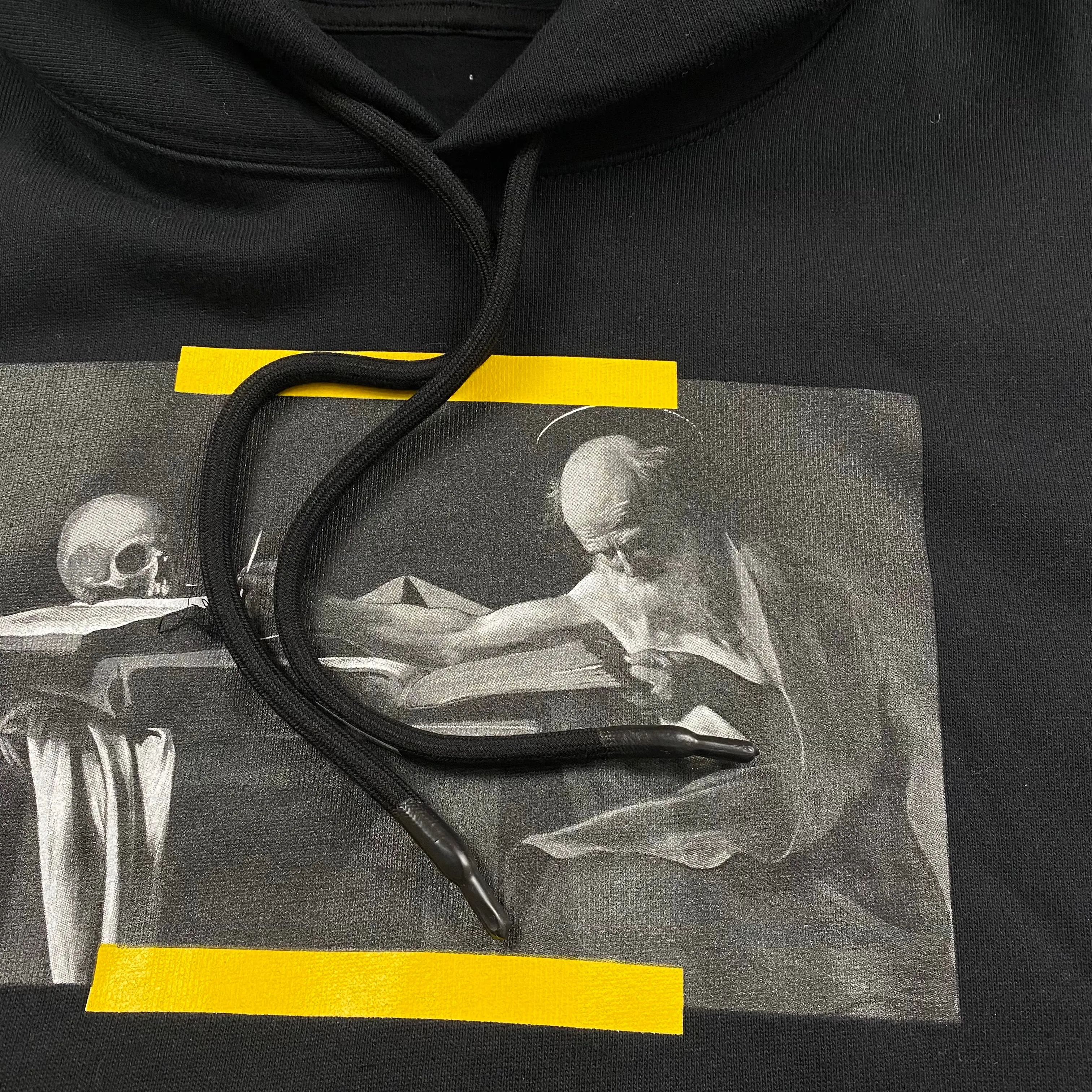 Hoodie Black & Yellow