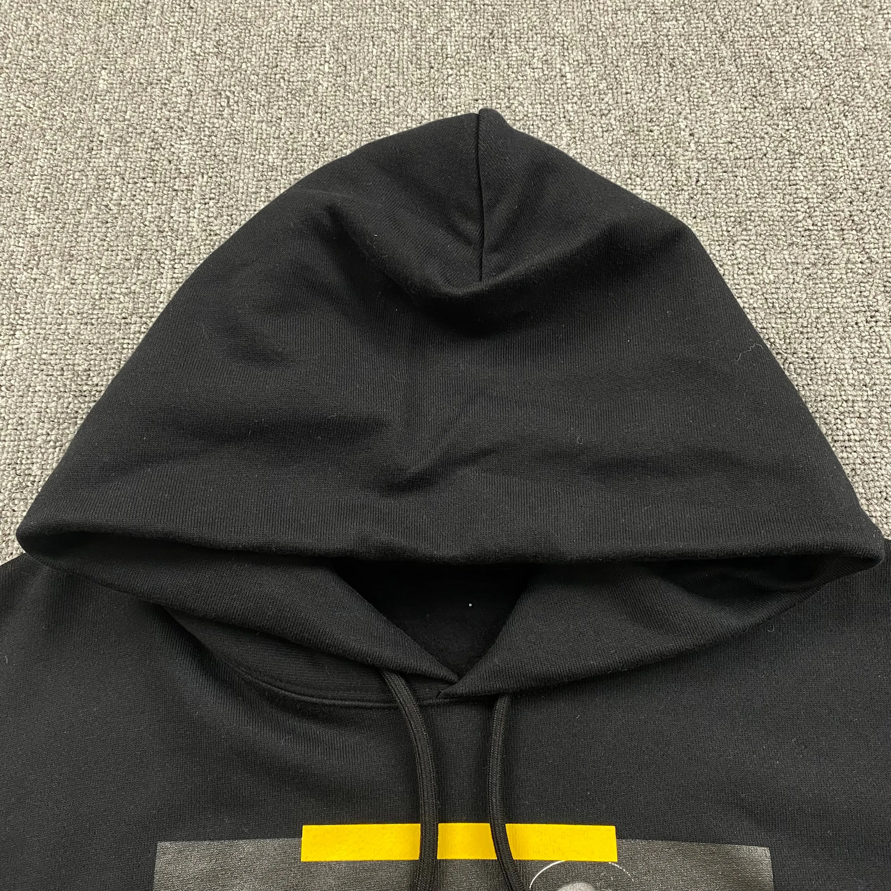 Hoodie Black & Yellow