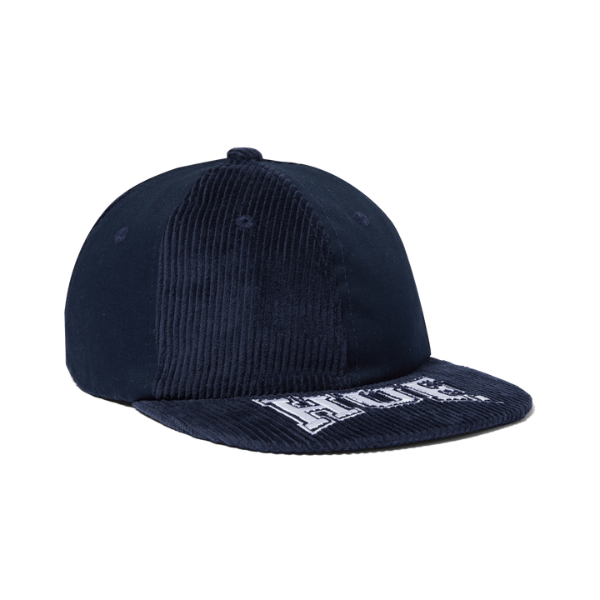 HUF Classic H Pin Wheel 6-Panel Hat - Navy