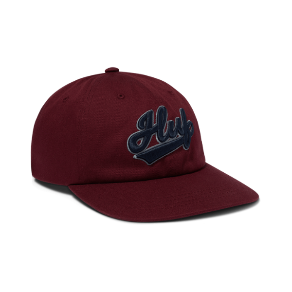 HUF Pop Fly 6-Panel Hat - Crimson