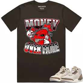 Jordan 3 Palomino 3s Shirt to Match - RED MOF