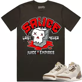 Jordan 3 Palomino 3s Shirt to Match - RED SAUCE